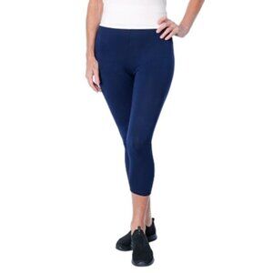 New LNBF Navy Blue Suri Capri Leggings Size XL bin 1G